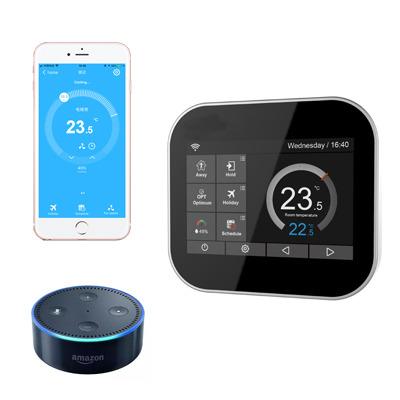 China 3.5 Inch WiFi Touch Color Screen Smart Home Hotel Thermostat for sale