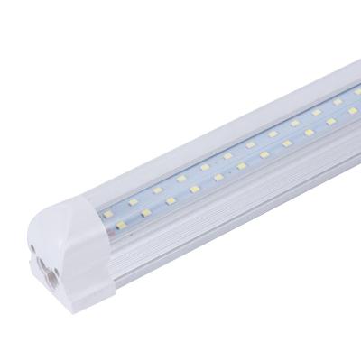 China High Brightness Integrated Tube Light T8 4FT Double Row For Garage Workshop Te koop