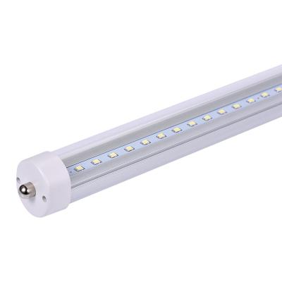 China 8FT LED Tube Light Residential Single Pin FA8 AC 110V 6000K With Aluminum Body Te koop