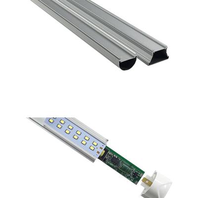 Китай Residential LED Linear Light 4ft Tube Double Row 18W 2000lm THD продается