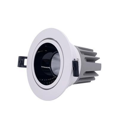 China LED Desk Anti Glare Downlights Adjustable Spotlights IP44 For Shop Home Office Te koop