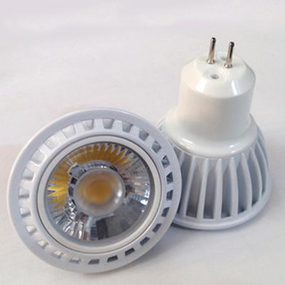 Cina GU10 Dimmable LED Cob Spotlight With Lens AC85~265V 3/5/7W For Home Office in vendita