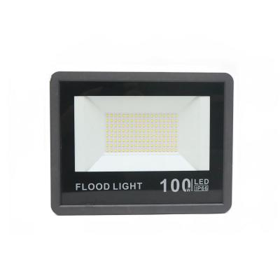 中国 Ultra Slim Waterproof Floodlight Outdoor 100W Aluminum LED Floodlight AC200-240V 販売のため