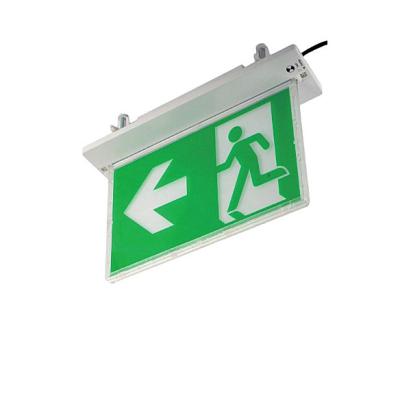 China SAA Certified 3W Embedded Fire Safety Exit Emergency Light zu verkaufen