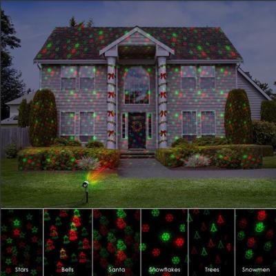 중국 Mini Outdoor Laser Projector For With Remote Garden Tree House Wall Holiday Landscape Christmas Decoration Light 판매용