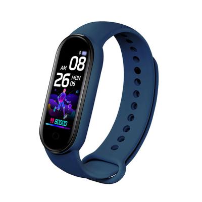 China MP3 Playback Heart Rate Monitor Blood Pressure Measurement Sport Step Counter Smart Wristband M4 Smart Watch for sale