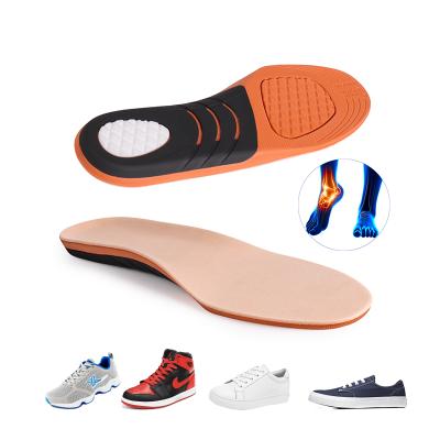 China Footcare Diabetic Insoles Plastazote High Arch Support Sports Orthotic Insoles For Shoes for sale