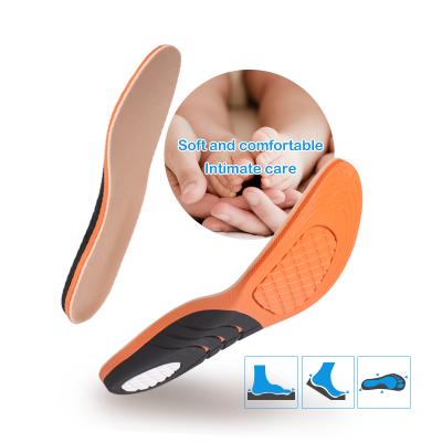 China Footcare Detachable Waist Increase Lift Diabetic Foaming PU Plastazote Insoles for sale