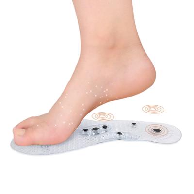 China Sole Orthotic Acupressure Magnet Massage Insole Anti-fatigue Foot Pain Massaging Insoles Help Burn Fat for sale