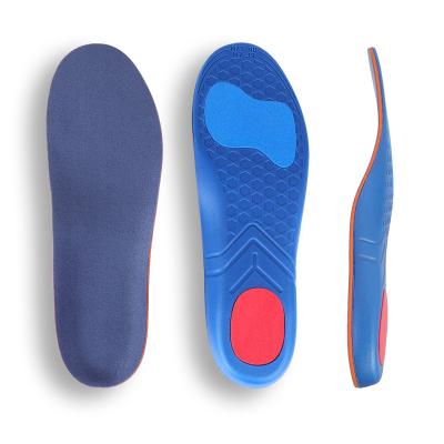 China Foot Pretection Good Quality Sports Running Shoes Insole Ortholite PU Foam Cloth Material Insoles For Sports for sale