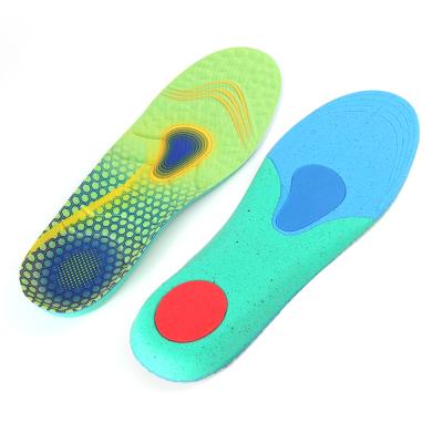 China Skin Friendly Wholesale Design Fashion Shoe Insoles Anti Slip High Elastic Insoles For Women Men for sale