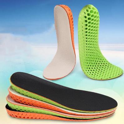 China Cheap Price Breathable Shock Absorber Insole Sports Shoes Protection Soft Honeycomb EVA Insole Breathable Insole for sale