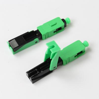 China -40â „ ƒ ~+85â „ ƒ APC ftth Fiber Optic Fast Connector Connector Transmission Equipment Fast Connector for sale