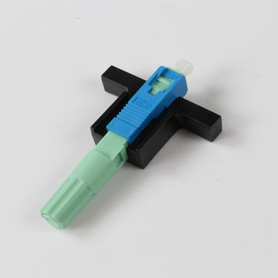 China FTTH Single Mode Fiber Optic Quick Connector RPA UPC Fiber Connector De Campo Fibra de SC Fiber Optic for sale