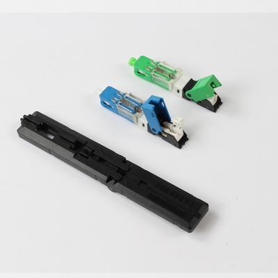 China FTTH Ftth sx core fiberhome fibra 52mm SC APC/UPC quick connector for sale