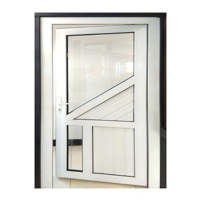 China KDSBuilding Wholesale Price Double Exterior Casement Plastic Pvc Window Profile Upvc Door Frame for sale