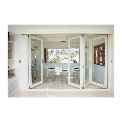 China Energy Saving PVC Decorative Door PVC Plastic Folding Door Thermal Insulation for sale