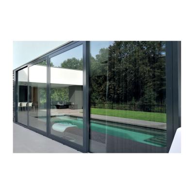 China KDSBuilding Floor Aluminum Frame Hospital Slide Door To Ceiling Slide Glass Door Aluminum Door Frame 45 mm for sale