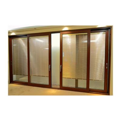 China KDSBuilding America Standard Super Large Sliding Glass Doors For Patio Aluminum Frame Triple Glass Lift Sliding Door for sale