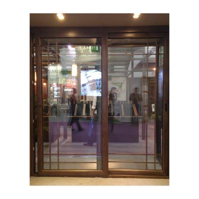 China KDSBuilding Factory Hot Sales Price Exterior Metal Aluminum Slide Door Commercial Exterior Doors for sale