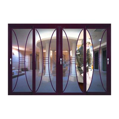 China KDSBuilding Metal And Modern Aluminum Gates Design Glass Exterior System Slide Door for sale