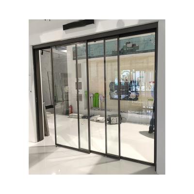 China Buiten aluminium schuifdeur waterdicht modern met dubbel glas Te koop