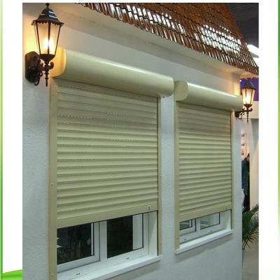 China Waterproof Aluminum Roll Up Shutter Inside Window Modern Louvres for sale