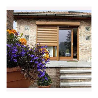 China Safety Aluminium Roller Shutter Windproof NFRC European Exterior Shutter for sale