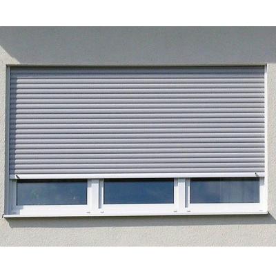 China Electric Aluminum Roller Shutter Vertical Sliding Window Security Shutter for sale