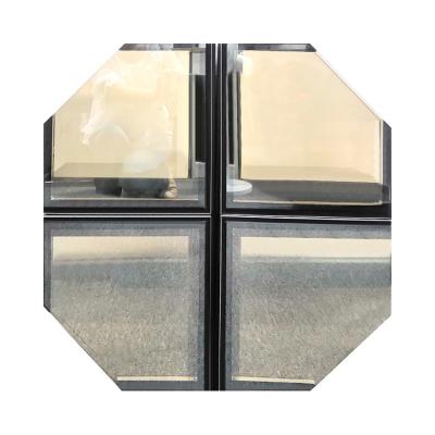 China Commercial Skyscraper Unitized Hidden Wall Modern Design Aluminum Alloy Curtain Wall for sale