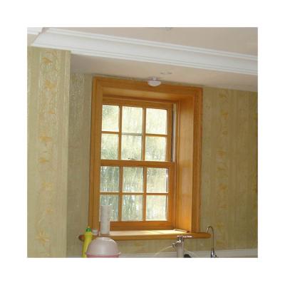 China KDSBuilding Newly Design Good Quality Sash American Style Window Wooden Double Hung Windows for sale