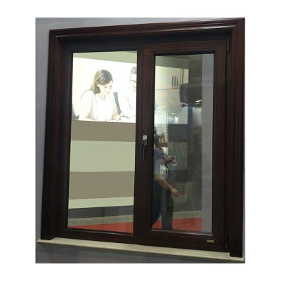 China KDSBuilding Black  Swing Out Casement Door And Windows Wooden Window For House Solid Wooden Window European for sale