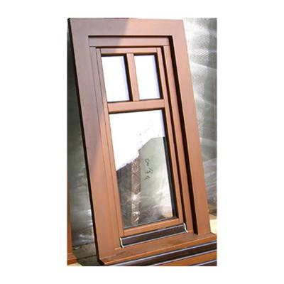 Cina Finestra di legno massello a dondolo insonorizzante Casement Grill Window Windproof in vendita