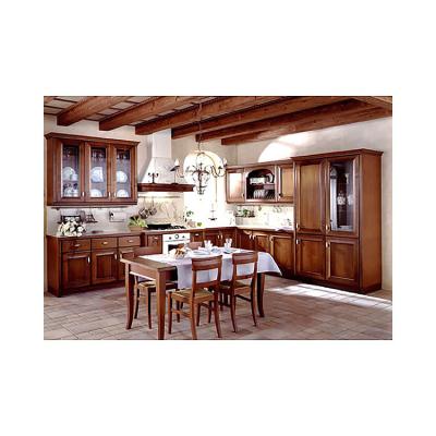 China Solid High Modern Wooden Luxury American Style Kitchen Design Made Cabinet for sale