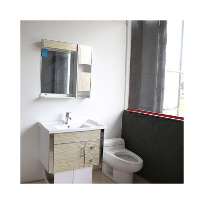 China Fujian Toilet Set Modern Pvc Bathroom Vanity Cabinet for sale