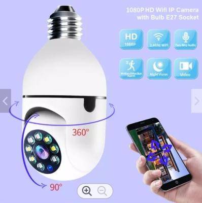 China 2022 New Arrival 2022 Newest HD 360 New Arrival WiFi CCTV Camera Bulb CCTV Security Surveillance Wifi IP PTZ Camera for sale