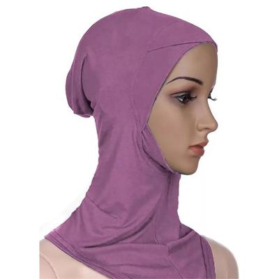 China MID HOT Selling Muslim Hijab Soft Underscarf Islamic Head Hood Women Mercerized Cotton Inner HatPopular for sale