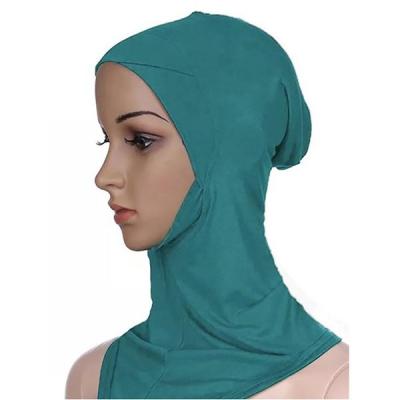 China Polyester MID Muslim Long Scarf Tank Top Muslim Hijabs Solid Islamic Scarves For Women Plain Hijabs for sale