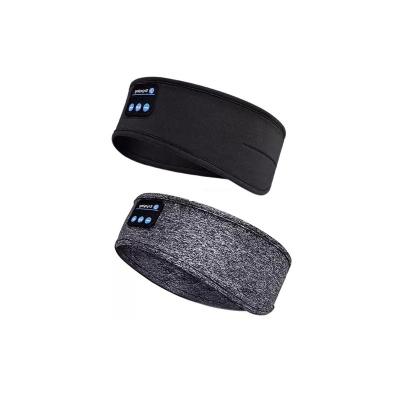 China Hot Selling Amazon Wireless Headband Outdoor Sports Wireless Headphones Sleep Music Knitted Headband for sale