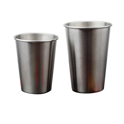 China Sustainable Promotional Wholesale OEM Super Quality Portable Durable And Non Brittle 304 Stainless Steel Beer Mugs for sale