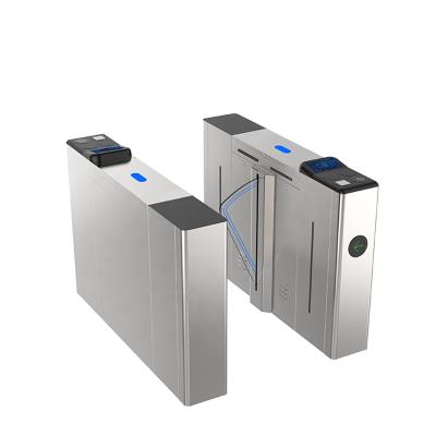 China High Security RFID One/Two Direction Face Recognition Access Control Flap Turnstile Barrier Gate System For Commercial Buildings And Hotels for sale