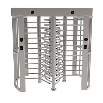 China SUS304 Full Height Turnstile Double Way Automatic Passage Turnstile With Pedestrian Access Control System RS 997 for sale