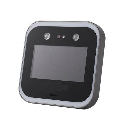 China 8 Inch Face Recognition Temperature Sensor Kiosk Attendance Access Control Tablet Temperature Measurement for sale