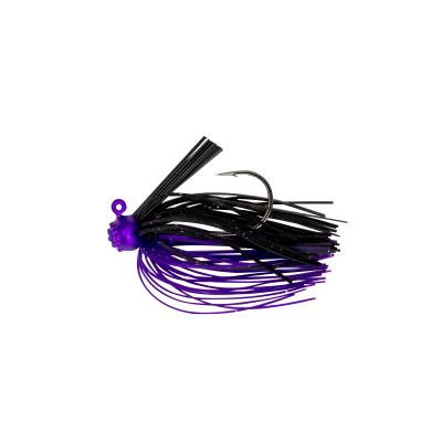 China Football Jig Head Manufacturers Supply Football To Build Metal Head Lure Bass Weedless Flipping Jig Fishing Lure Lead Hooks Silicone Skirt for sale