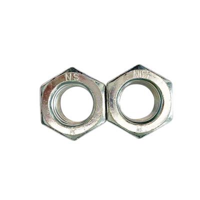 China Heavy Industry Galvanized High Strength Stainless Steel Hex Nuts for sale