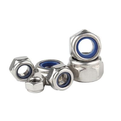 China Heavy Industry Factory Direct Sales GB889 DIN985 Galvanized Stainless Steel Lock Nuts for sale