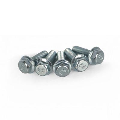 China Hebei Stainless Steel Manufacturers Supply Galvanized Hex Tooth Flange Anti-Skid Bolts for sale