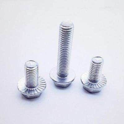 China High Strength Stainless Steel Carbon Steel Hexagon Flange Screws And Bolts In Stock for sale