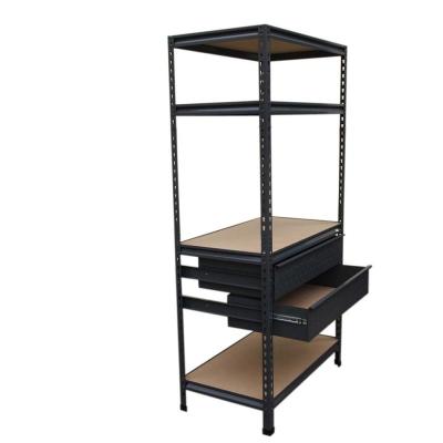 China Corrosion Protection Home Hotel Bulk Rack Shelving Custom Metal Clothes Shelves for sale