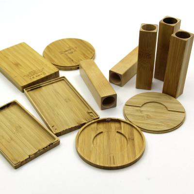 China Eco - Friendly Professional Custom Machinery Bamboo Wood Products , HYM Bamboo Metal And Plastic Crafts for sale